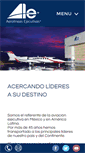 Mobile Screenshot of aerolineasejecutivas.com